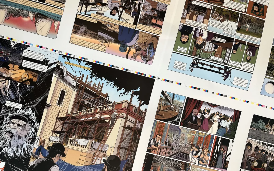Une œuvre entre histoire et imagination : dans les coulisses de la BD Emmanuel Laurens
